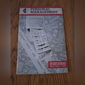 BSA Merit Badge Book: Personal Management 1992 Printing of the 1982 Revision